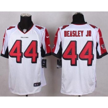 Falcons #44 Vic Beasley Jr White Men's Stitched NFL Elite Jersey Falcons #44 Vic Beasley Jr White Men's Stitched NFL Elite Jersey