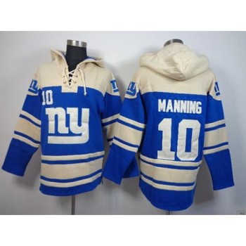 Giants #10 Eli Manning Blue Sawyer Hoodie Sweatshirt NFL Hoodie Giants #10 Eli Manning Blue Sawyer Hoodie Sweatshirt NFL Hoodie