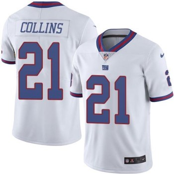 Giants #21 Landon Collins White Youth Stitched NFL Limited Rush Jersey Giants #21 Landon Collins White Youth Stitched NFL Limited Rush Jersey