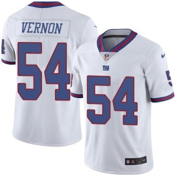 Giants #54 Olivier Vernon White Youth Stitched NFL Limited Rush Jersey Giants #54 Olivier Vernon White Youth Stitched NFL Limited Rush Jersey