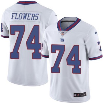 Giants #74 Ereck Flowers White Youth Stitched NFL Limited Rush Jersey Giants #74 Ereck Flowers White Youth Stitched NFL Limited Rush Jersey