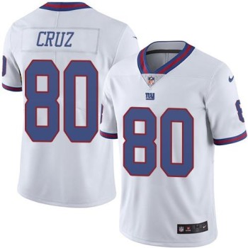 Giants #80 Victor Cruz White Youth Stitched NFL Limited Rush Jersey Giants #80 Victor Cruz White Youth Stitched NFL Limited Rush Jersey