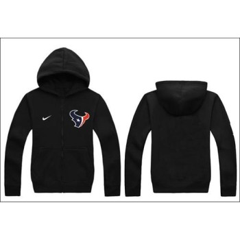 Houston Texans Authentic Logo Hoodie Black