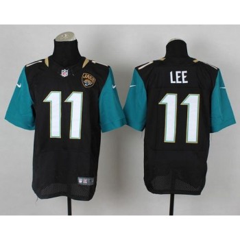 Jaguars #11 Marqise Lee Black Alternate Men's Stitched NFL Elite Jersey