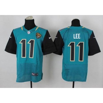 Jaguars #11 Marqise Lee Teal Green Team Color Men's Stitched NFL Elite Jersey Jaguars #11 Marqise Lee Teal Green Team Color Men's Stitched NFL Elite Jersey