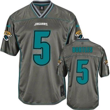 Jaguars #5 Blake Bortles Grey Men's Stitched NFL Elite Vapor Jersey Jaguars #5 Blake Bortles Grey Men's Stitched NFL Elite Vapor Jersey