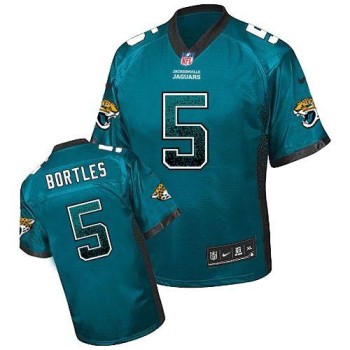 Jaguars #5 Blake Bortles Teal Green Team Color Youth Stitched NFL Elite Drift Fashion Jersey Jaguars #5 Blake Bortles Teal Green Team Color Youth Stitched NFL Elite Drift Fashion Jersey