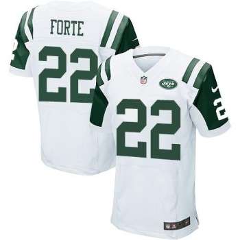 Jets #22 Matt Forte White Men's Stitched NFL Elite Jersey Jets #22 Matt Forte White Men's Stitched NFL Elite Jersey