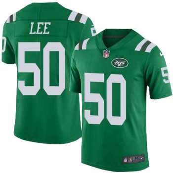 Jets #50 Darron Lee Green Youth Stitched NFL Elite Rush Jersey Jets #50 Darron Lee Green Youth Stitched NFL Elite Rush Jersey