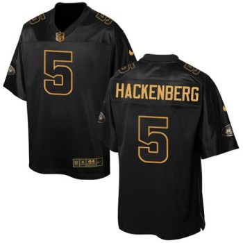 Jets #5 Christian Hackenberg Black Men's Stitched NFL Elite Pro Line Gold Collection Jersey Jets #5 Christian Hackenberg Black Men's Stitched NFL Elite Pro Line Gold Collection Jersey