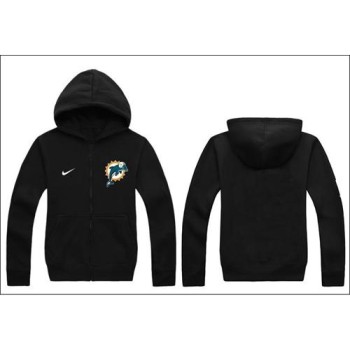 Miami Dolphins Authentic Logo Hoodie Black Miami Dolphins Authentic Logo Hoodie Black
