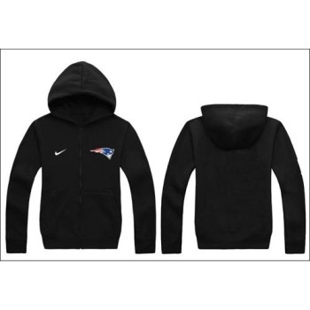 New England Patriots Authentic Logo Hoodie Black New England Patriots Authentic Logo Hoodie Black