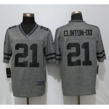 Packers #21 Ha Ha Clinton-Dix Gray Men's Stitched NFL Limited Gridiron Gray Jersey