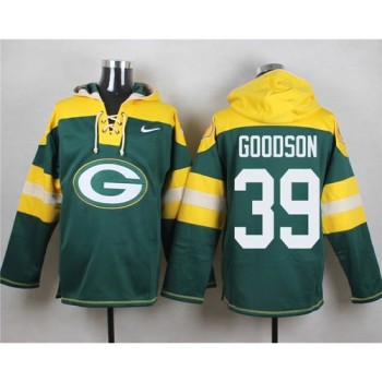 Packers #39 Demetri Goodson Green Player Pullover NFL Hoodie Packers #39 Demetri Goodson Green Player Pullover NFL Hoodie