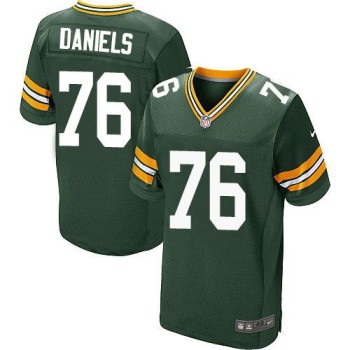 Packers #76 Mike Daniels Green Team Color Men's Stitched NFL Elite Jersey Packers #76 Mike Daniels Green Team Color Men's Stitched NFL Elite Jersey