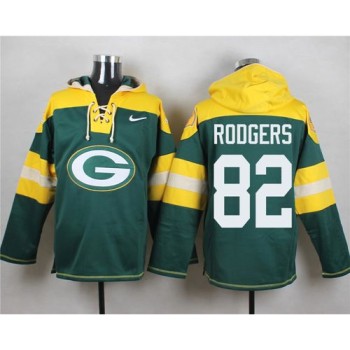 Packers #82 Richard Rodgers Green Player Pullover NFL Hoodie Packers #82 Richard Rodgers Green Player Pullover NFL Hoodie