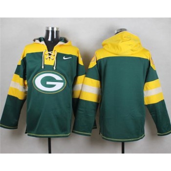 Packers Blank Green Player Pullover NFL Hoodie Packers Blank Green Player Pullover NFL Hoodie