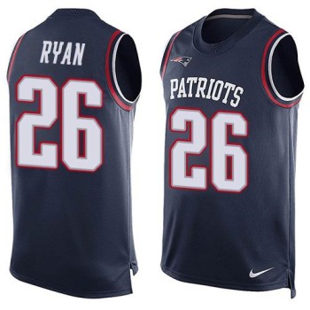 Patriots #26 Logan Ryan Navy Blue Team Color Men's Stitched NFL Limited Tank Top Jersey Patriots #26 Logan Ryan Navy Blue Team Color Men's Stitched NFL Limited Tank Top Jersey