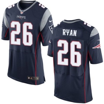 Patriots #26 Logan Ryan Navy Blue Team Color Men's Stitched NFL New Elite Jersey