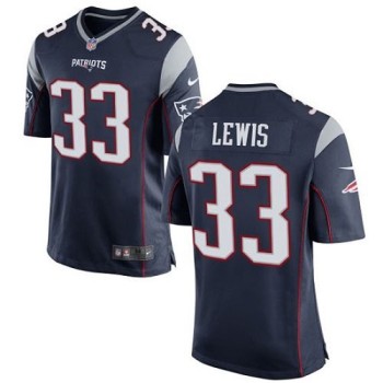 Patriots #33 Dion Lewis Navy Blue Team Color Youth Stitched NFL New Elite Jersey