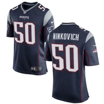 Patriots #50 Rob Ninkovich Navy Blue Team Color Youth Stitched NFL New Elite Jersey