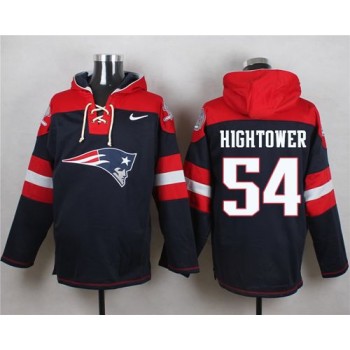 Patriots #54 Dont'a Hightower Navy Blue Player Pullover NFL Hoodie Patriots #54 Dont'a Hightower Navy Blue Player Pullover NFL Hoodie