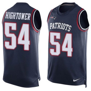 Patriots #54 Dont'a Hightower Navy Blue Team Color Men's Stitched NFL Limited Tank Top Jersey Patriots #54 Dont'a Hightower Navy Blue Team Color Men's Stitched NFL Limited Tank Top Jersey