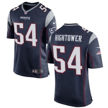 Patriots #54 Dont'a Hightower Navy Blue Team Color Youth Stitched NFL New Elite Jersey