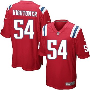 Patriots #54 Dont'a Hightower Red Alternate Youth Stitched NFL Elite Jersey