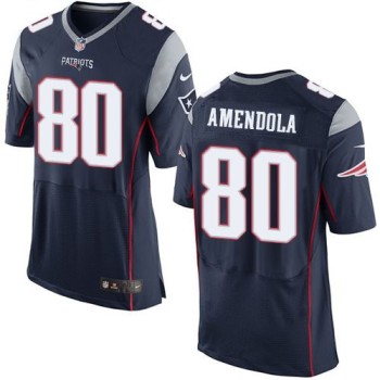 Patriots #80 Danny Amendola Navy Blue Team Color Men's Stitched NFL New Elite Jersey Patriots #80 Danny Amendola Navy Blue Team Color Men's Stitched NFL New Elite Jersey
