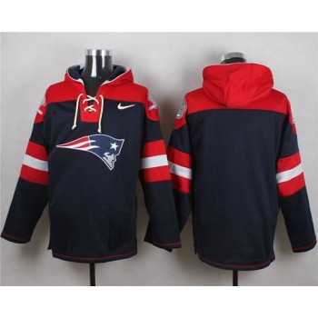Patriots Blank Navy Blue Player Pullover NFL Hoodie Patriots Blank Navy Blue Player Pullover NFL Hoodie