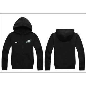Philadelphia Eagles Authentic Logo Hoodie Black Philadelphia Eagles Authentic Logo Hoodie Black