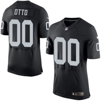 Raiders #00 Jim Otto Black Team Color Men's Stitched NFL New Elite Jersey Raiders #00 Jim Otto Black Team Color Men's Stitched NFL New Elite Jersey