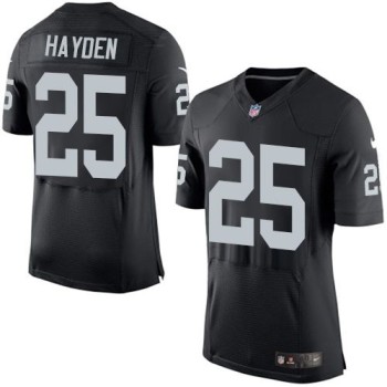 Raiders #25 D.J. Hayden Black Team Color Men's Stitched NFL New Elite Jersey Raiders #25 D.J. Hayden Black Team Color Men's Stitched NFL New Elite Jersey