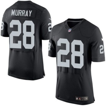 Raiders #28 Latavius Murray Black Team Color Men's Stitched NFL Elite Jersey Raiders #28 Latavius Murray Black Team Color Men's Stitched NFL Elite Jersey