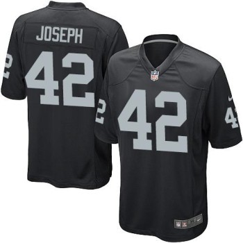 Raiders #42 Karl Joseph Black Team Color Youth Stitched NFL Elite Jersey Raiders #42 Karl Joseph Black Team Color Youth Stitched NFL Elite Jersey