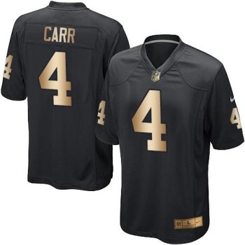 Raiders #4 Derek Carr Black Team Color Youth Stitched NFL Elite Gold Jersey Raiders #4 Derek Carr Black Team Color Youth Stitched NFL Elite Gold Jersey