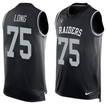 Raiders #75 Howie Long Black Team Color Men's Stitched NFL Limited Tank Top Jersey Raiders #75 Howie Long Black Team Color Men's Stitched NFL Limited Tank Top Jersey