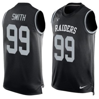 Raiders #99 Aldon Smith Black Team Color Men's Stitched NFL Limited Tank Top Jersey Raiders #99 Aldon Smith Black Team Color Men's Stitched NFL Limited Tank Top Jersey
