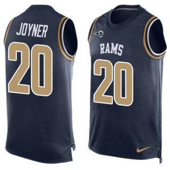 Rams #20 Lamarcus Joyner Navy Blue Team Color Men's Stitched NFL Limited Tank Top Jersey Rams #20 Lamarcus Joyner Navy Blue Team Color Men's Stitched NFL Limited Tank Top Jersey