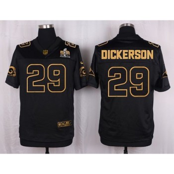 Rams #29 Eric Dickerson Black Men's Stitched NFL Elite Pro Line Gold Collection Jersey Rams #29 Eric Dickerson Black Men's Stitched NFL Elite Pro Line Gold Collection Jersey