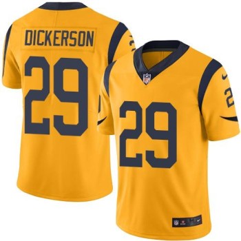 Rams #29 Eric Dickerson Gold Youth Stitched NFL Limited Rush Jersey Rams #29 Eric Dickerson Gold Youth Stitched NFL Limited Rush Jersey