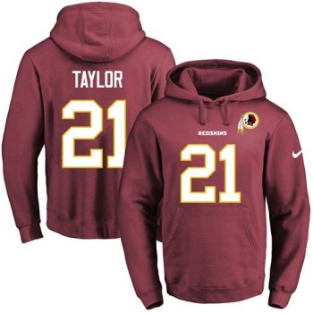 Redskins #21 Sean Taylor Burgundy Red Name & Number Pullover NFL Hoodie Redskins #21 Sean Taylor Burgundy Red Name & Number Pullover NFL Hoodie