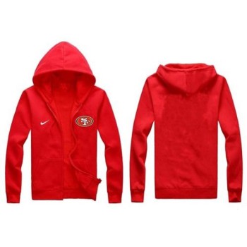 San Francisco 49ers Authentic Logo Hoodie Red San Francisco 49ers Authentic Logo Hoodie Red