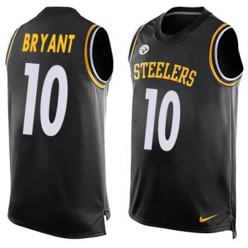 Steelers #10 Martavis Bryant Black Team Color Men's Stitched NFL Limited Tank Top Jersey Steelers #10 Martavis Bryant Black Team Color Men's Stitched NFL Limited Tank Top Jersey