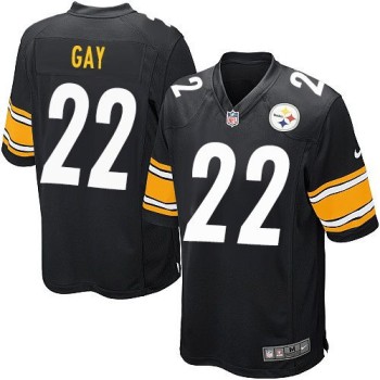 Steelers #22 William Gay Black Team Color Youth Stitched NFL Elite Jersey Steelers #22 William Gay Black Team Color Youth Stitched NFL Elite Jersey