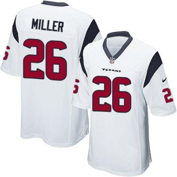 Texans #26 Lamar Miller White Youth Stitched NFL Elite Jersey