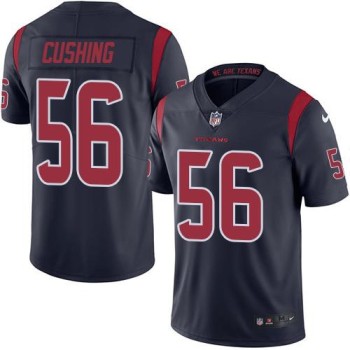 Texans #56 Brian Cushing Navy Blue Youth Stitched NFL Limited Rush Jersey