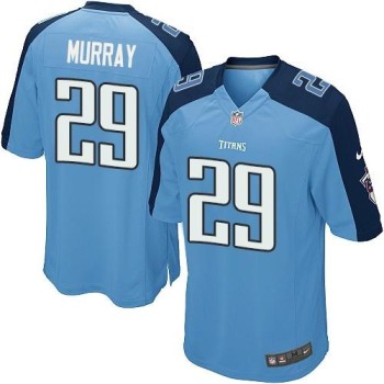 Titans #29 DeMarco Murray Light Blue Team Color Youth Stitched NFL Elite Jersey