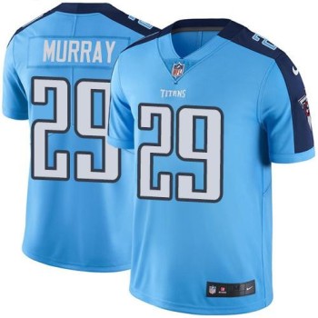 Titans #29 DeMarco Murray Light Blue Youth Stitched NFL Limited Rush Jersey